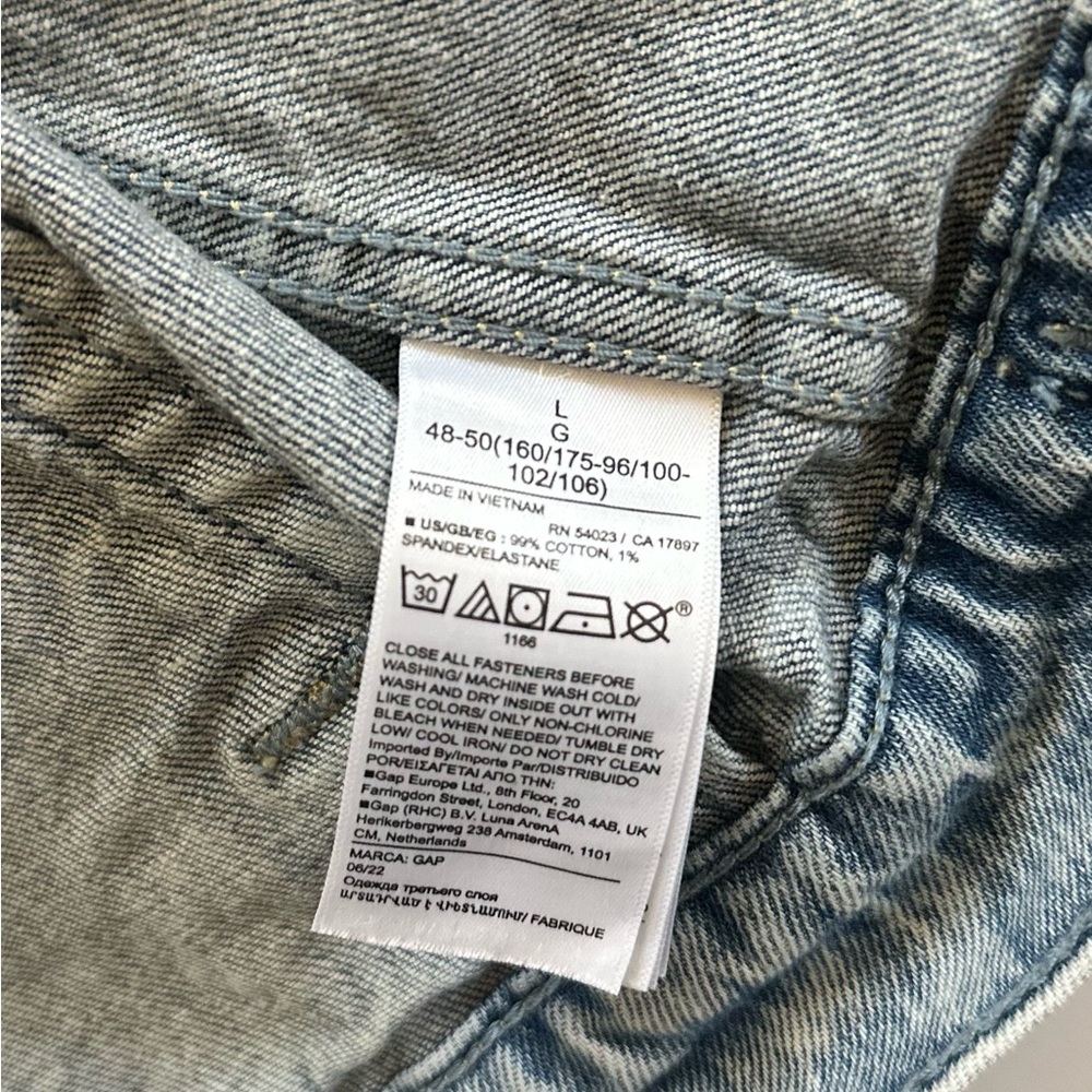 Gap Lightwash Denim Jacket - Picture 5 of 5